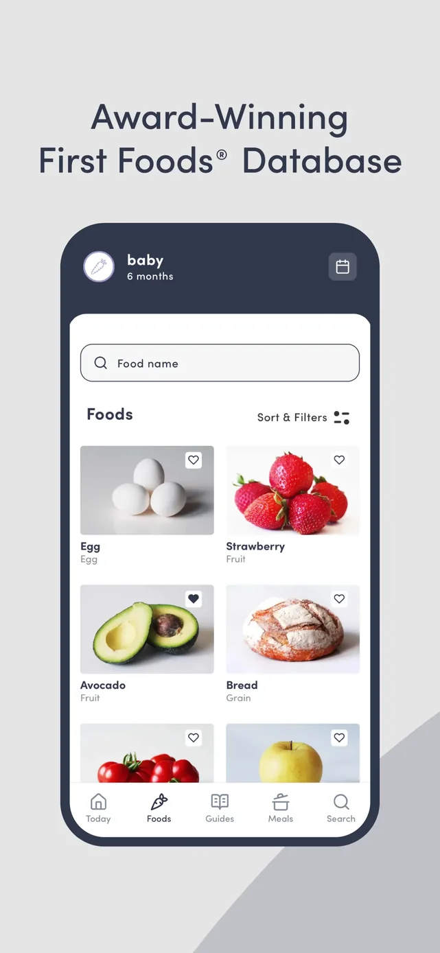Solid Starts: Baby First Foods App Store screenshot 4