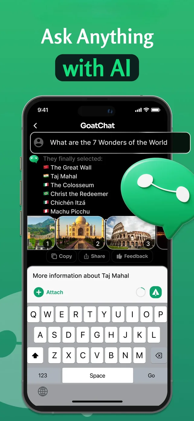 GoatChat: AI Chat & Chatbot App Store screenshot 1