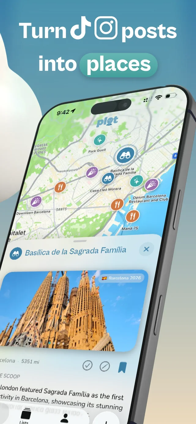 Plotline: Travel Map & Planner App Store screenshot 2