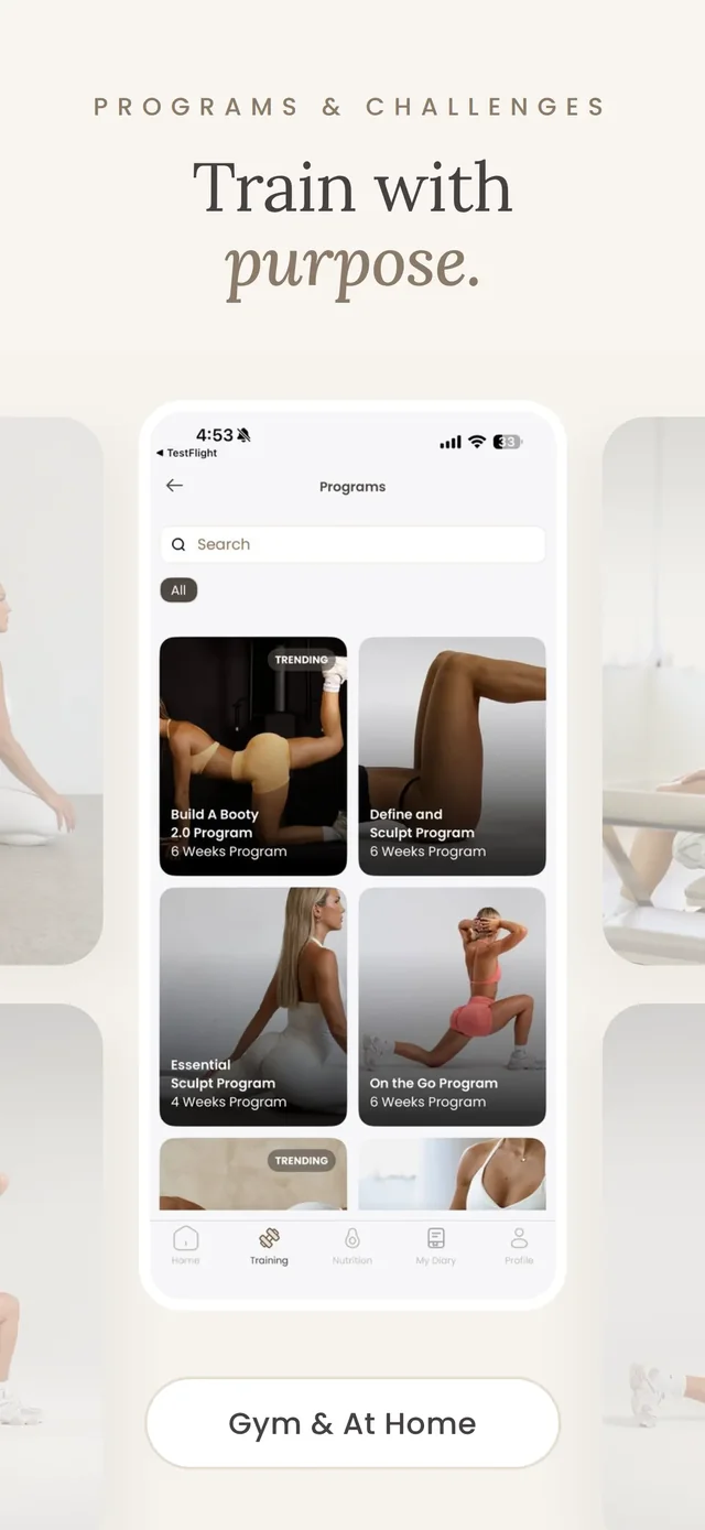 RareBody App Store screenshot 2