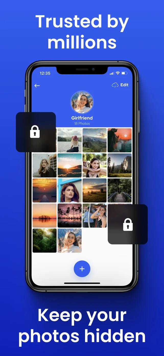 Private Photo Vault - Pic Safe App Store screenshot 3