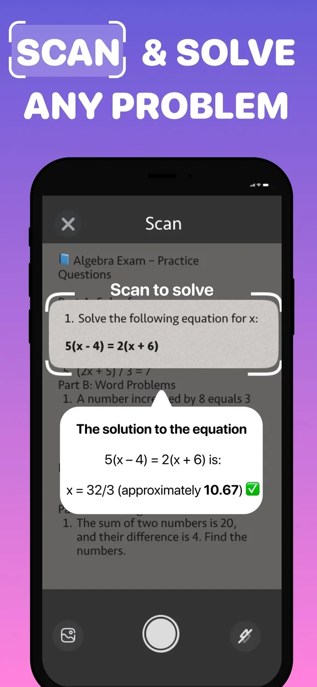 Socratic Homework AI App Store screenshot 1