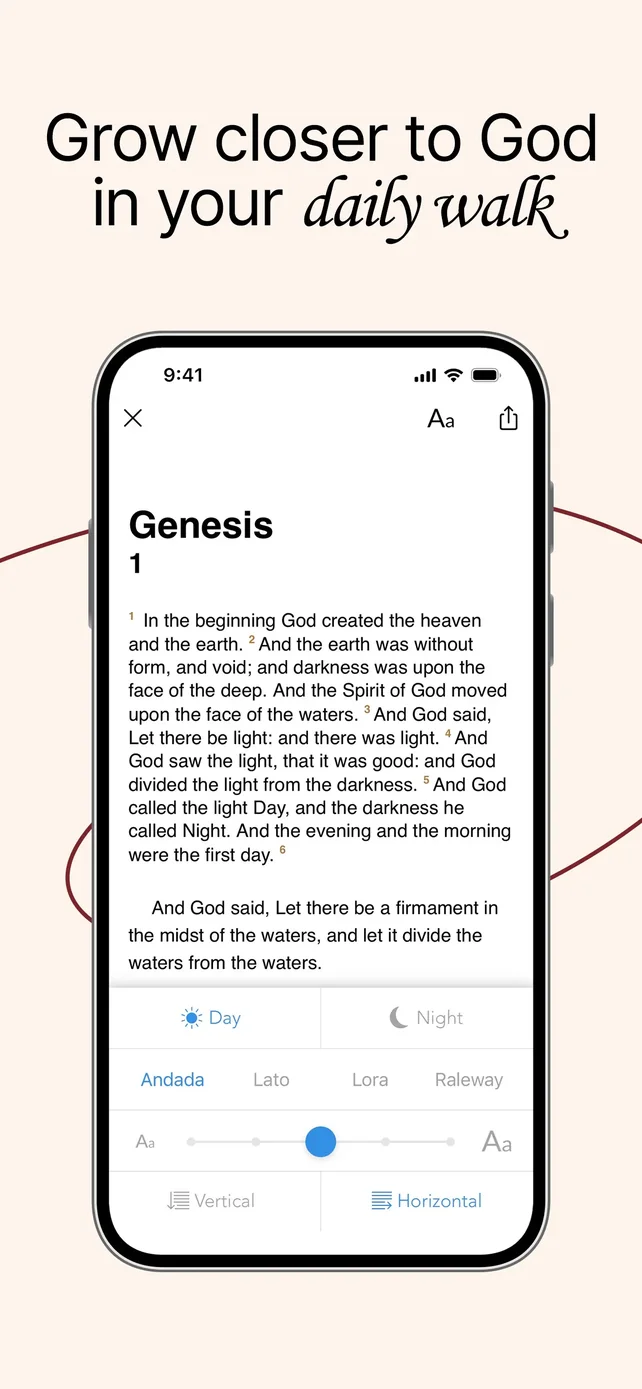 Bible · Audio Study Offline App Store screenshot 2