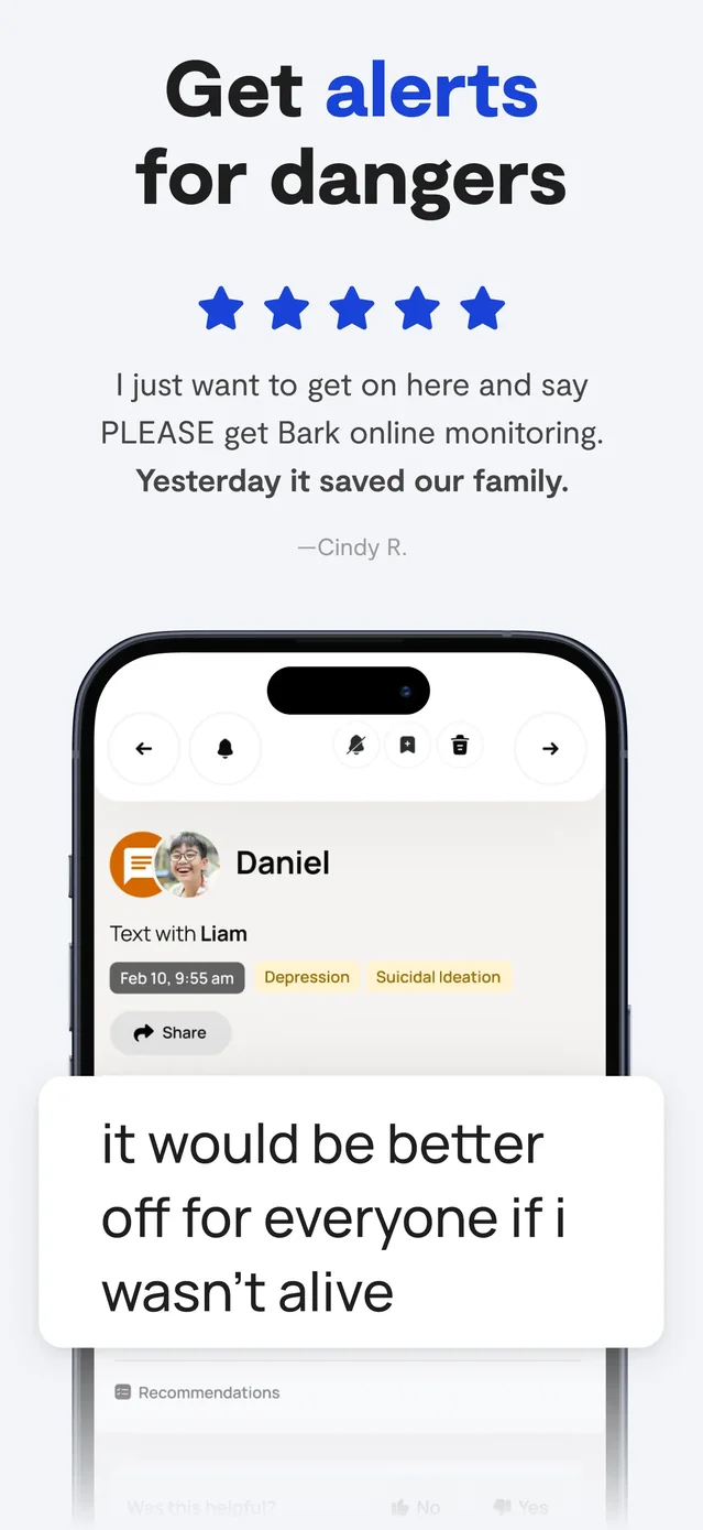 Bark - Parental Controls App Store screenshot 4