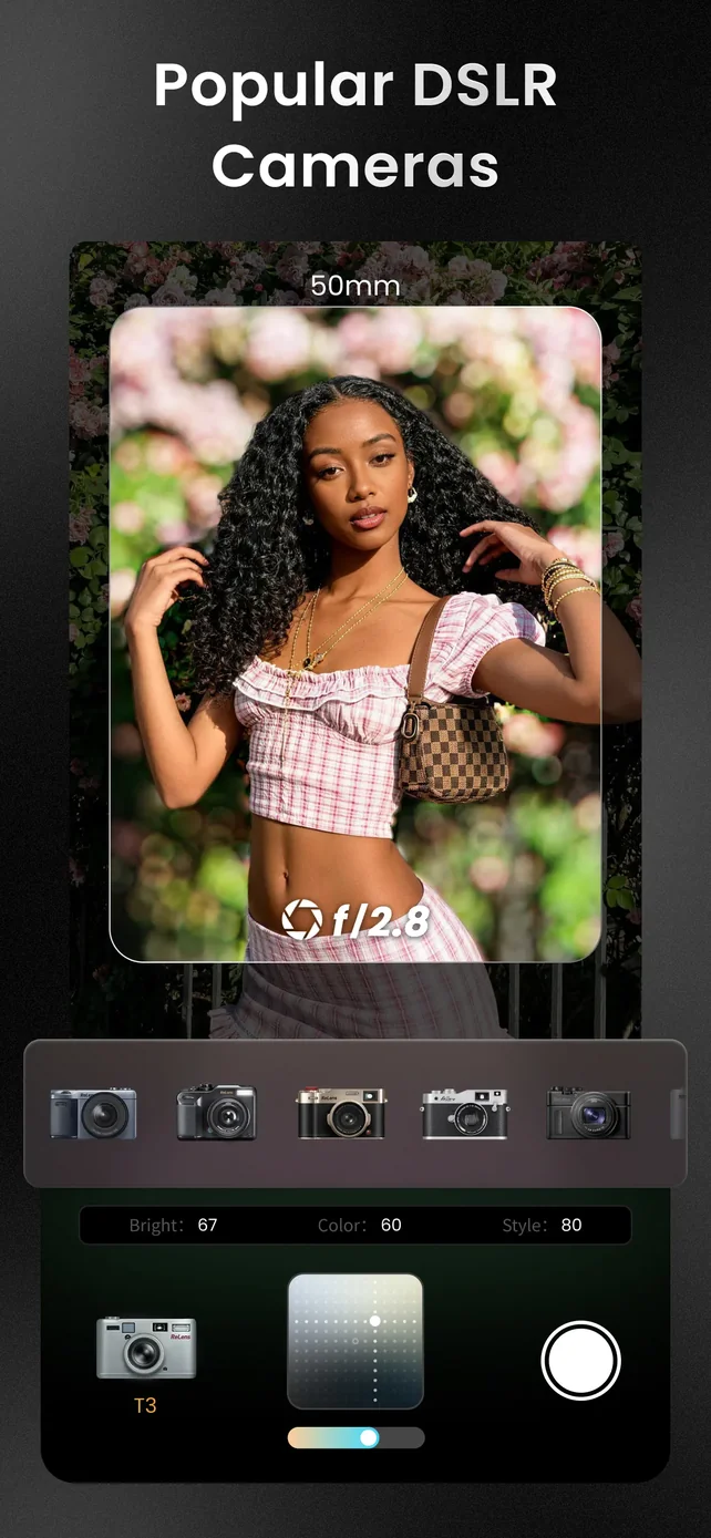 ReLens-DSLR Beauty Focus Cam App Store screenshot 4