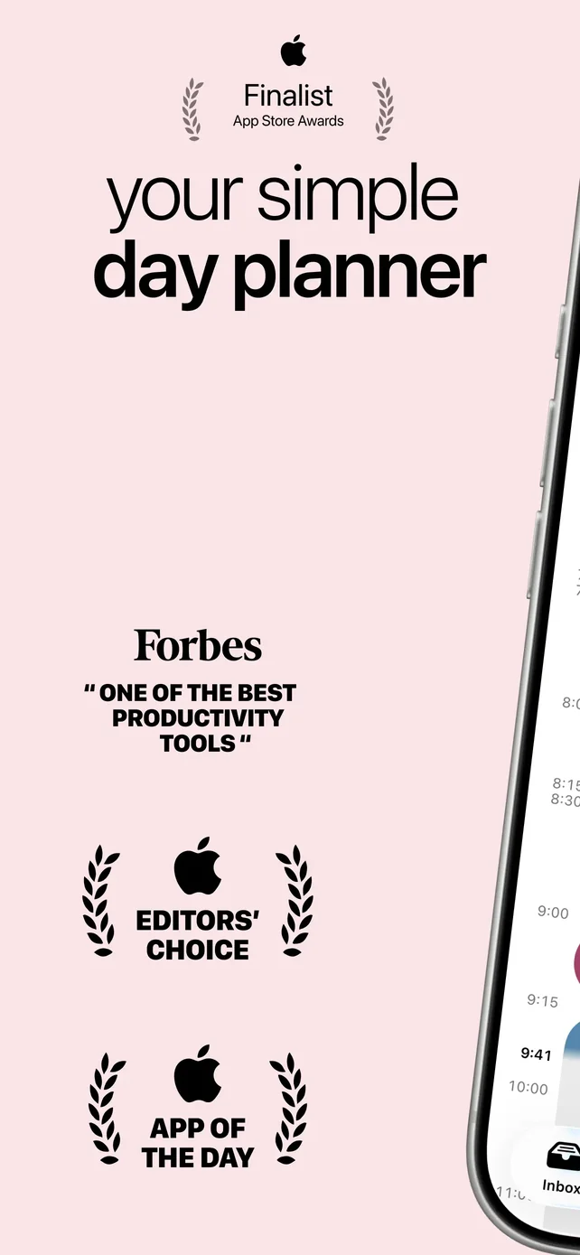 Structured: Daily Planner Todo App Store screenshot 1