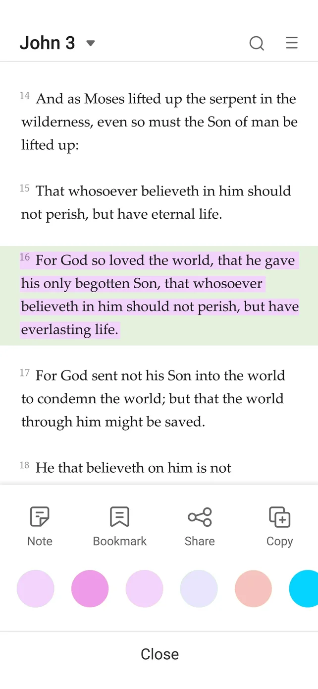 Bible - Daily Bible Verse KJV App Store screenshot 3