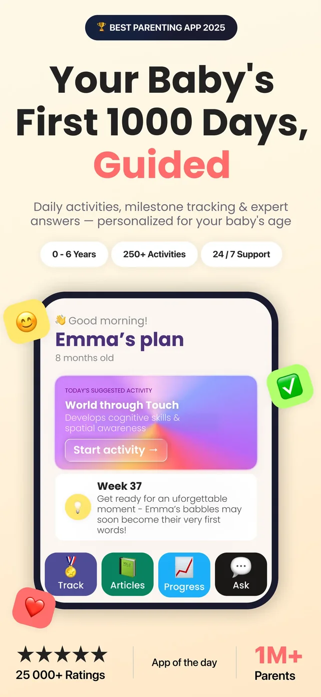 Baby Leap: Milestone Tracker App Store screenshot 1