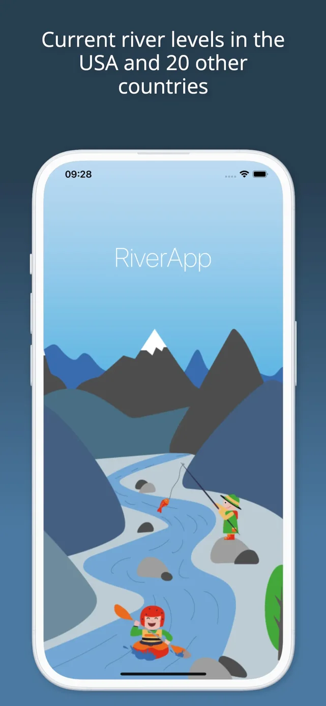 RiverApp - River levels App Store screenshot 1