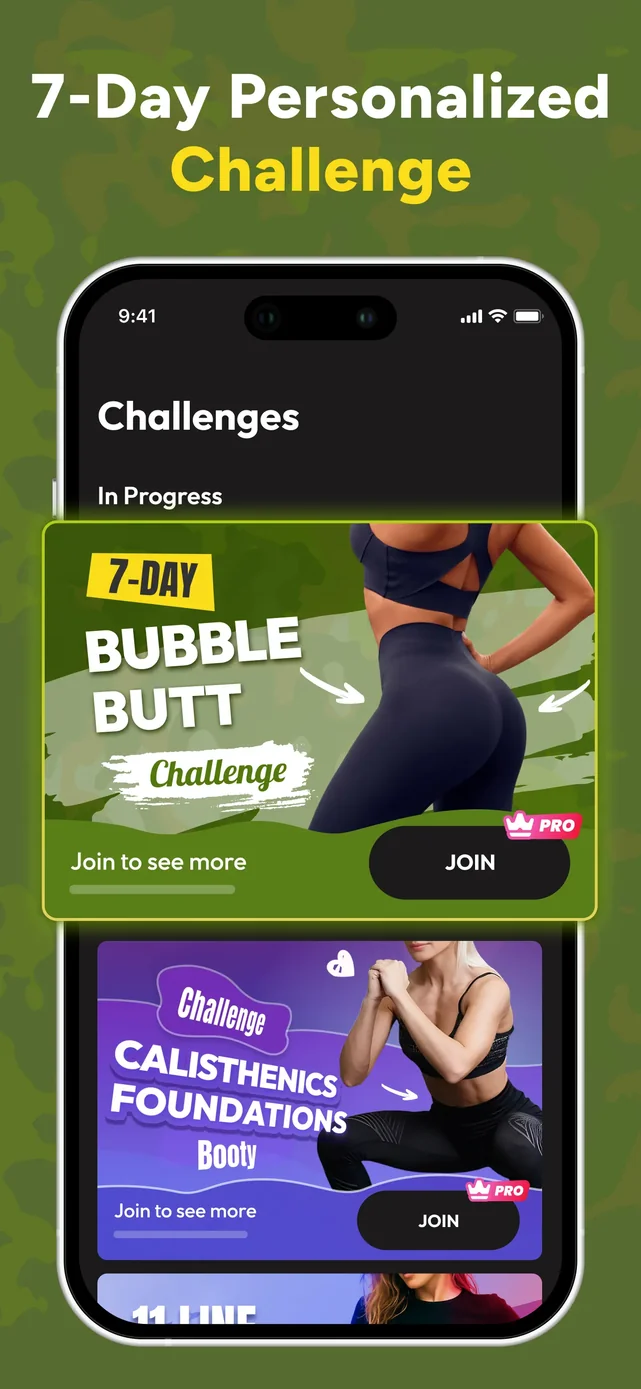 Military Calisthenics Women App Store screenshot 4