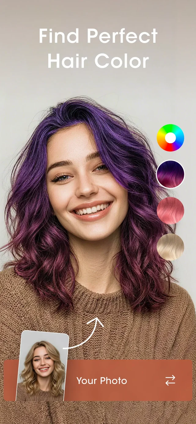 ReStyle - AI Hairstyle Try On App Store screenshot 2