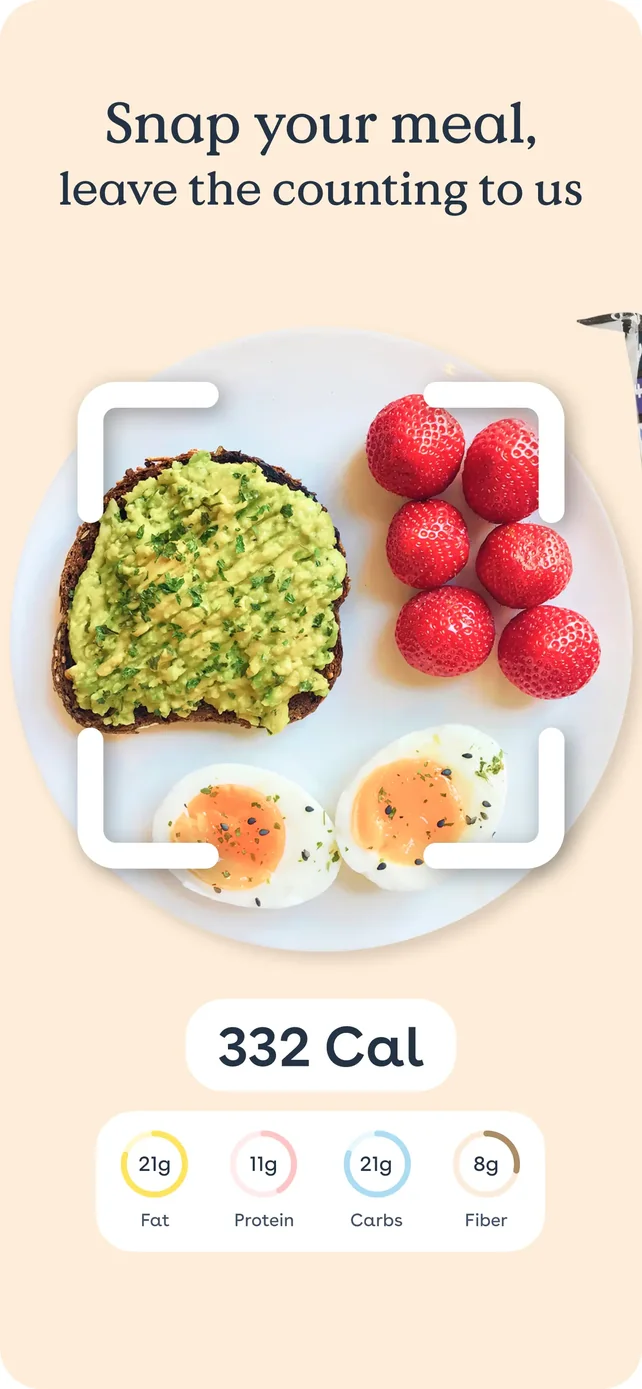 Foodvisor - AI Calorie Counter App Store screenshot 3