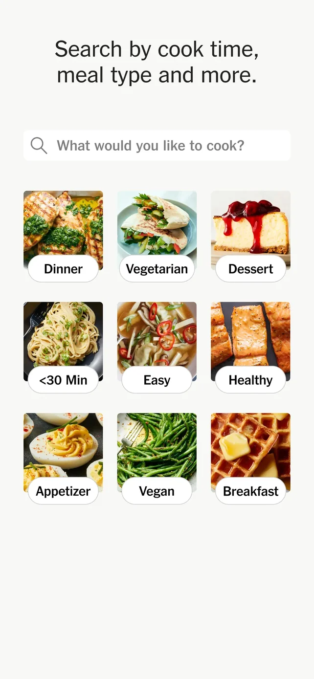 NYT Cooking: Quick Tasty Meals App Store screenshot 4