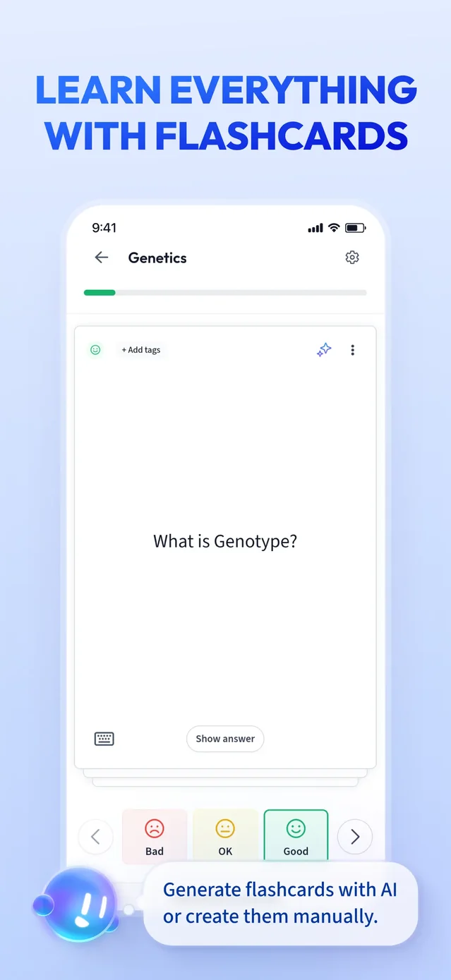 Vaia: AI Flashcards. Study App App Store screenshot 3