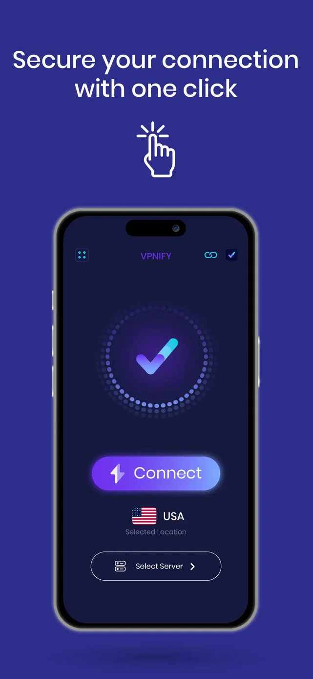 VPNIFY - Unlimited VPN App Store screenshot 1