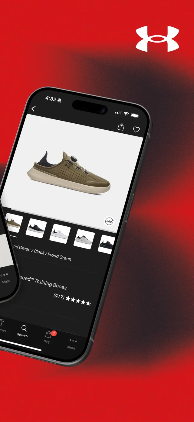 Under Armour App Store screenshot 2