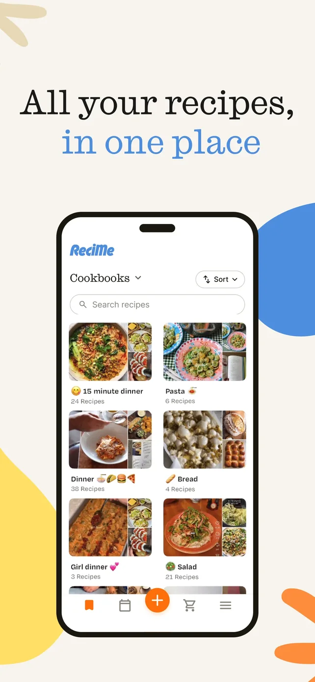 ReciMe: Recipes & Meal Planner App Store screenshot 3