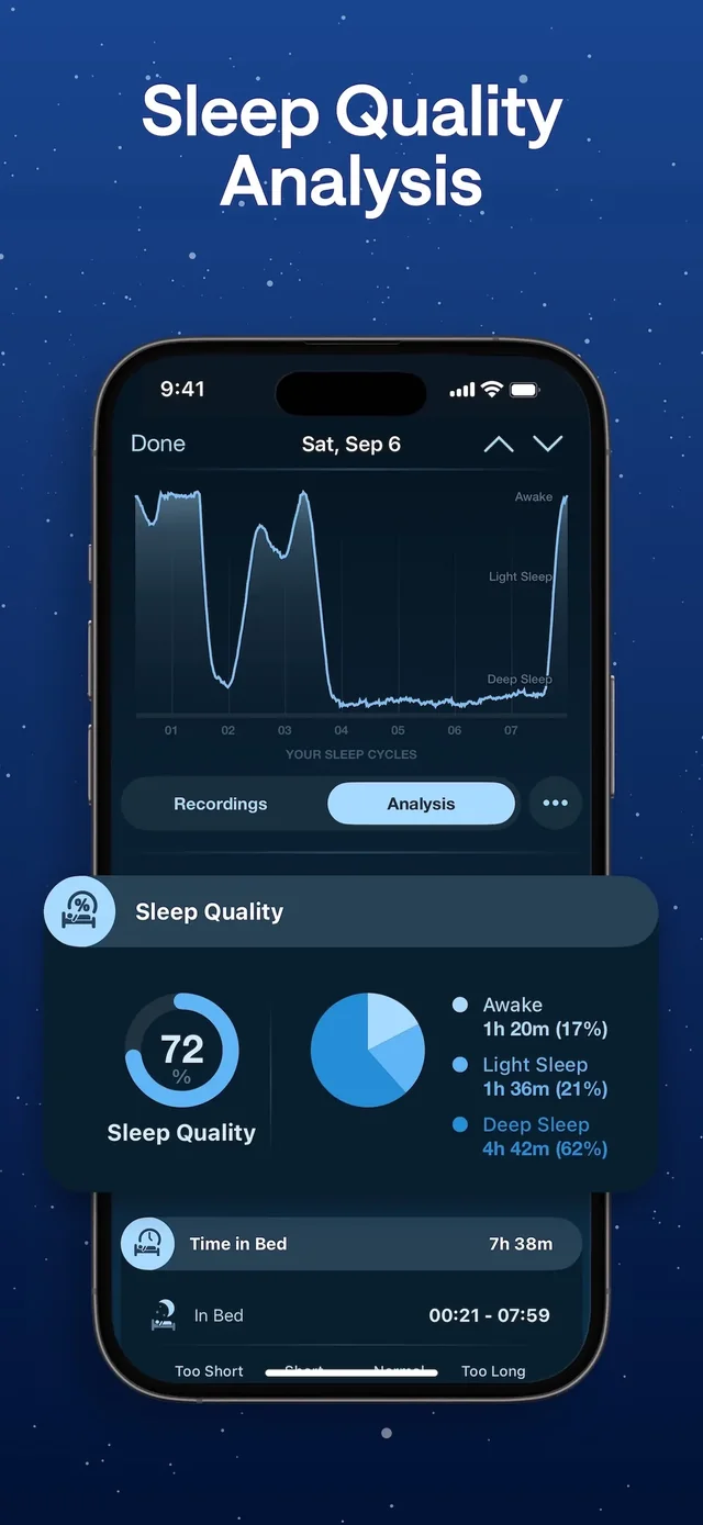 Noxogy Sleep Tracker App Store screenshot 4