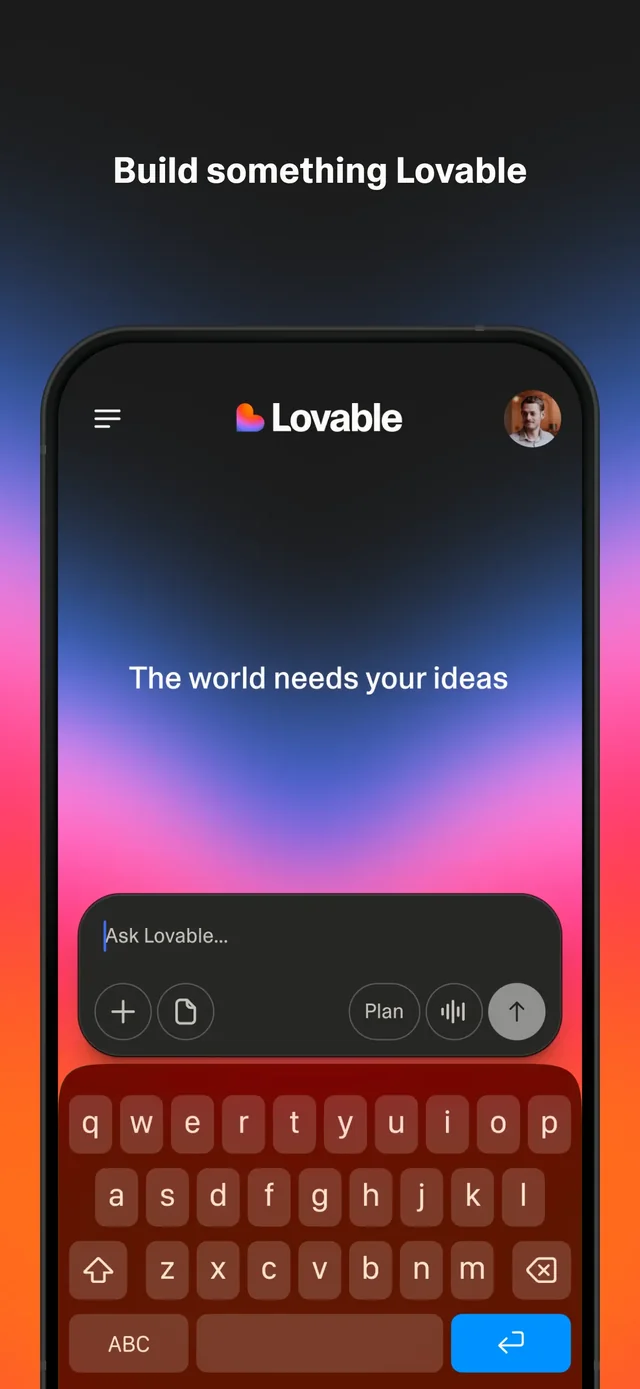 Lovable: Build Apps With AI App Store screenshot 1