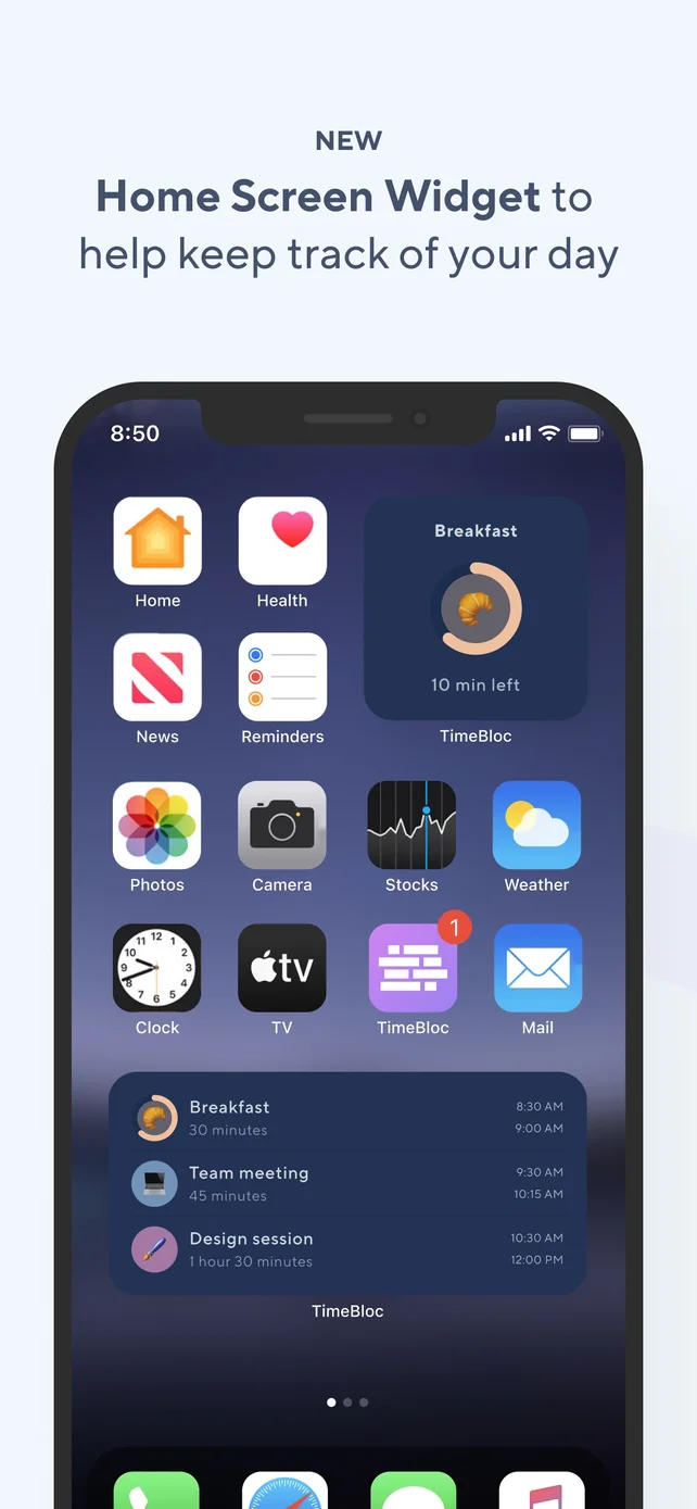 TimeBloc - Daily Planner App Store screenshot 3