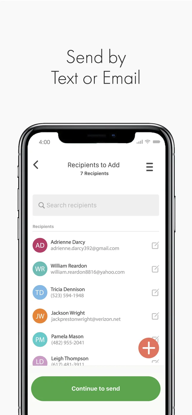 Punchbowl: Invitations & Cards App Store screenshot 3