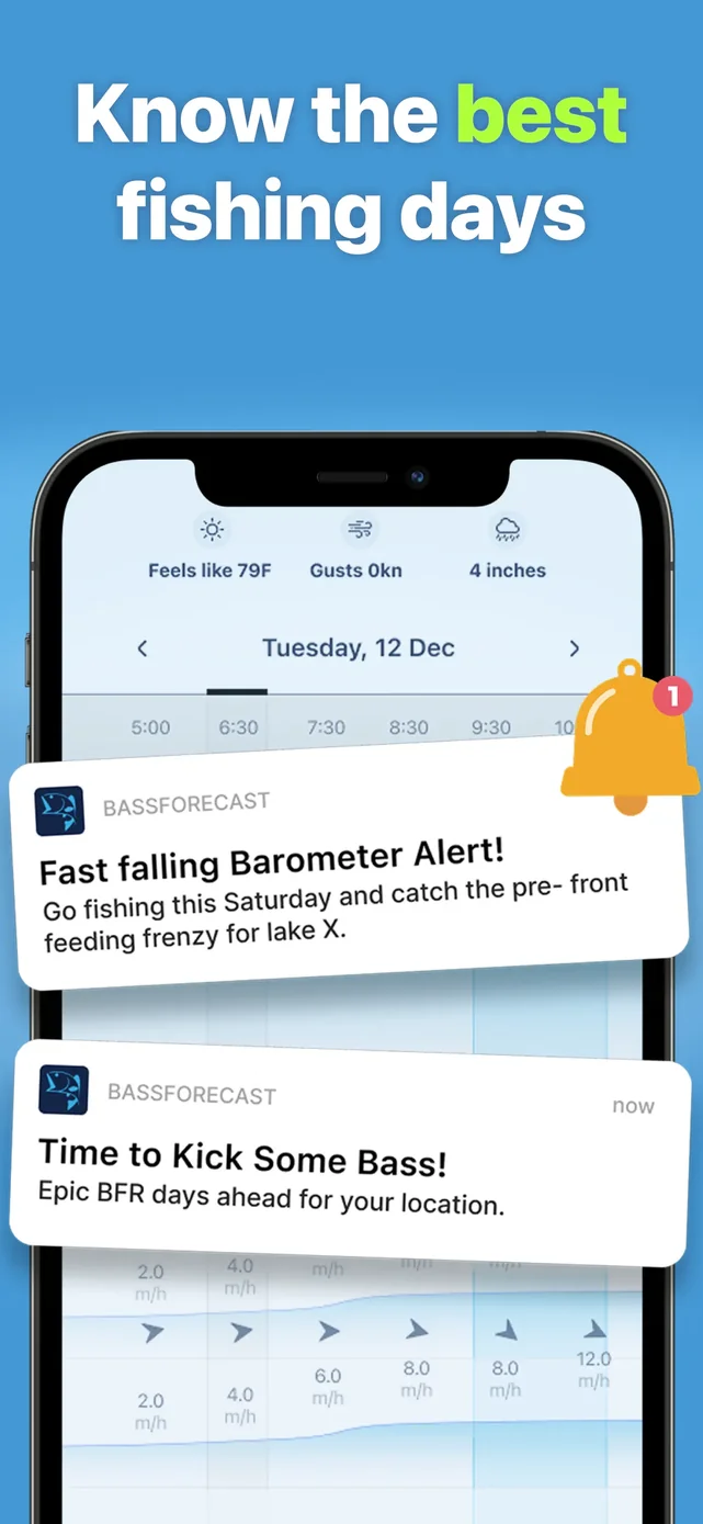 BassForecast: Bass Fishing App App Store screenshot 4