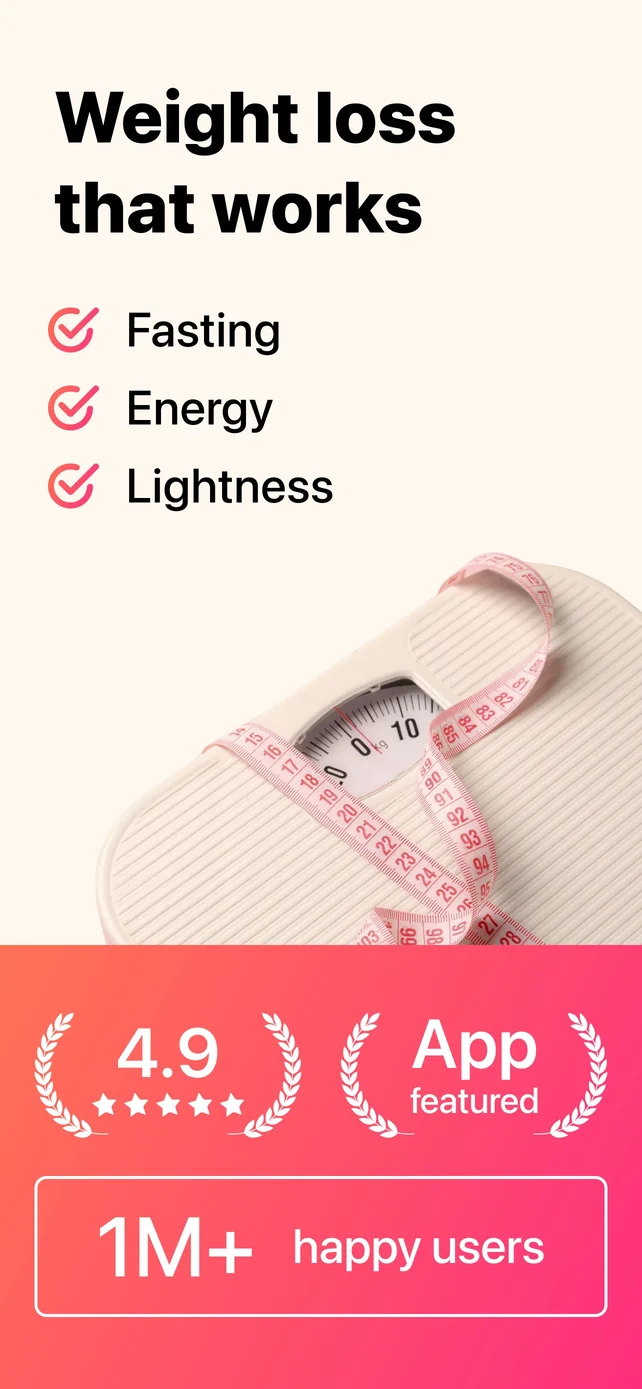 BodyOK: Intermittent Fasting App Store screenshot 1