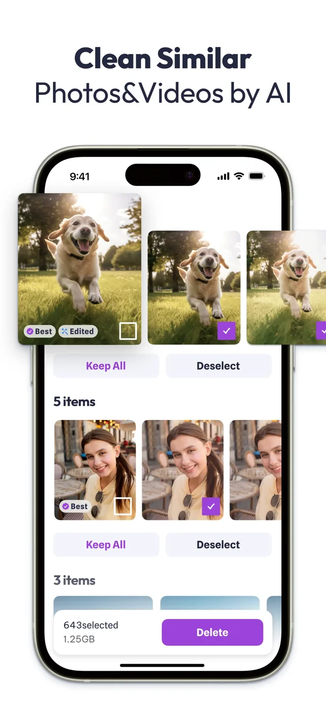 Swipe Cleaner - Clean Storage App Store screenshot 1