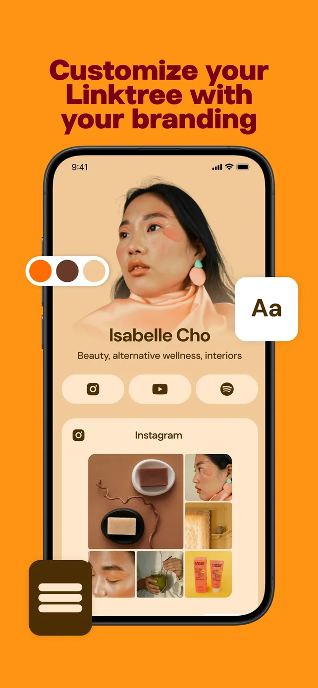 Linktree: Link in Bio Creator App Store screenshot 4