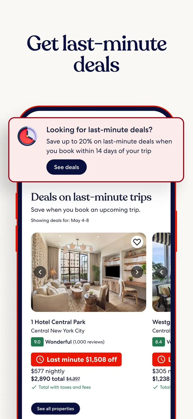 Hotels.com: Book hotels & more App Store screenshot 2