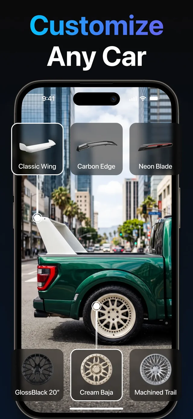 Modyfy: AI Car Designer App Store screenshot 2