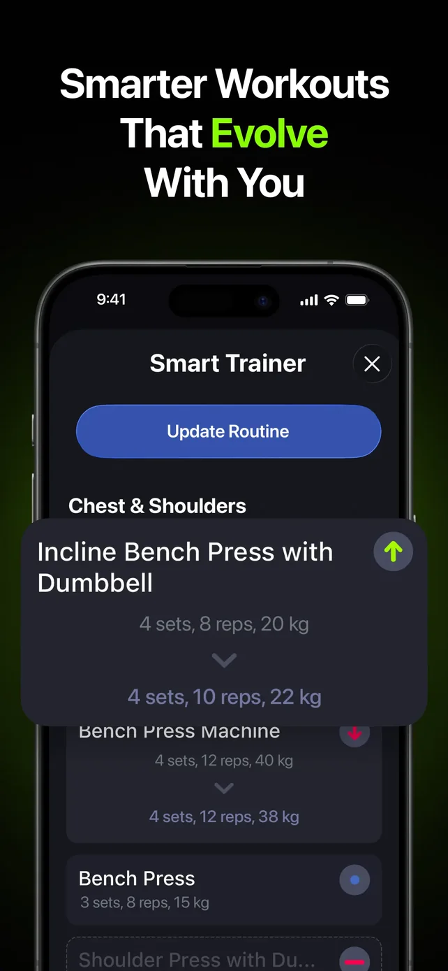 SmartGym: Gym & Home Workouts App Store screenshot 4