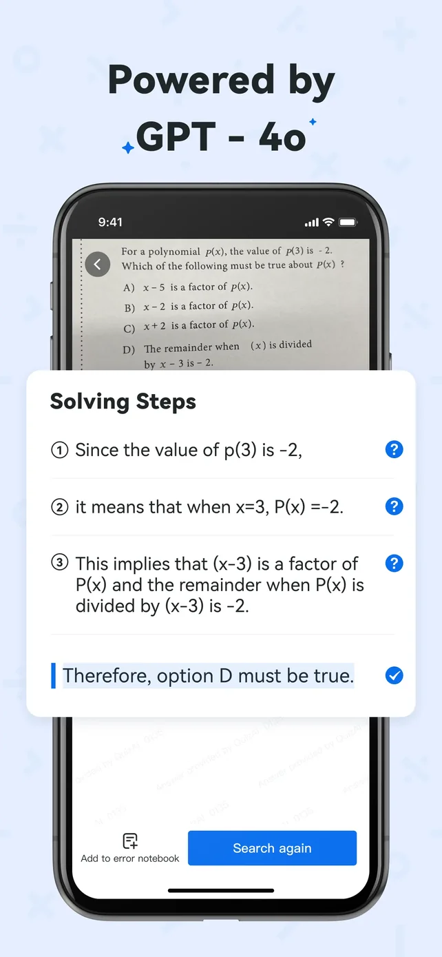 Quiz AI: AI Homework Helper App Store screenshot 3