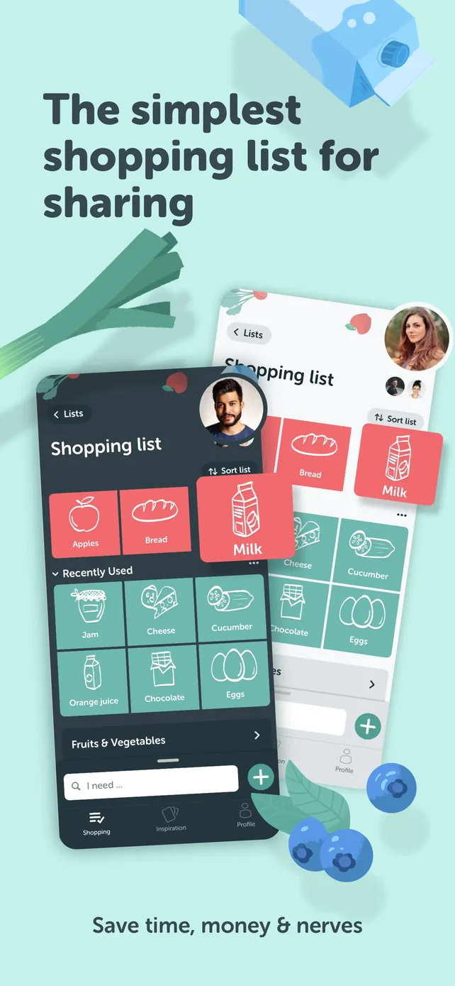 Bring! Grocery Shopping List App Store screenshot 1