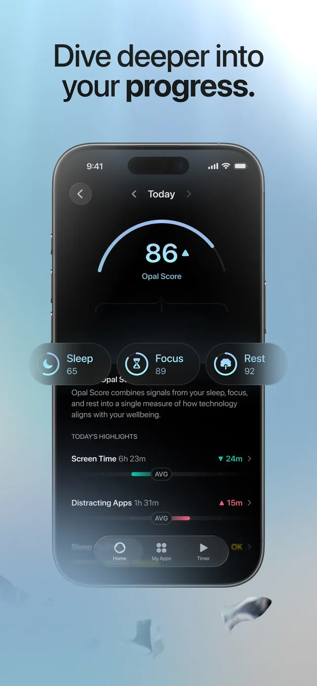 Opal: Screen Time Control App Store screenshot 4