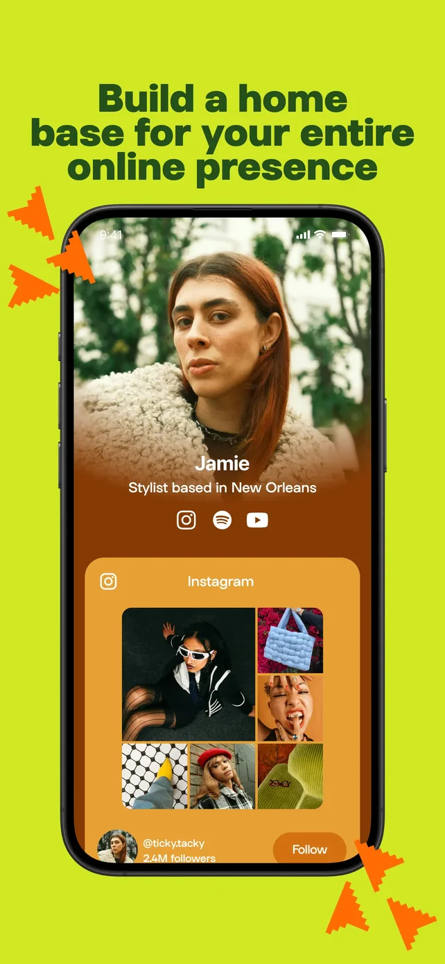 Linktree: Link in Bio Creator App Store screenshot 1
