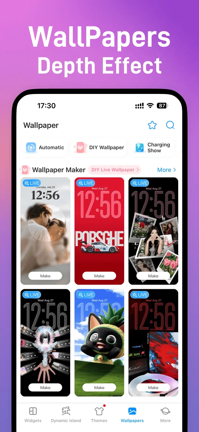 iScreen - Widgets & Wallpaper App Store screenshot 2