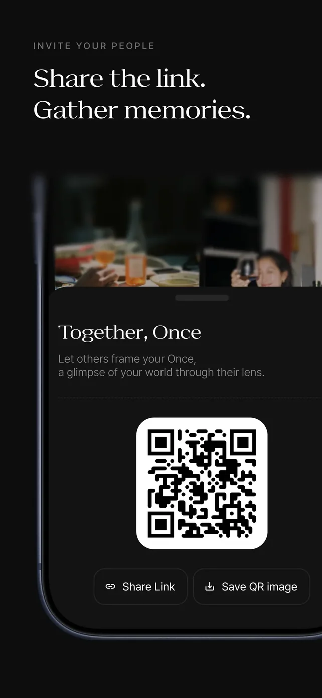 Once - Disposable Camera Event App Store screenshot 3