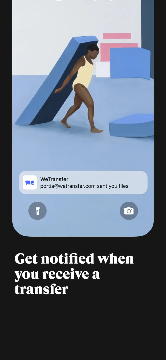 WeTransfer: Transfer Files App Store screenshot 4