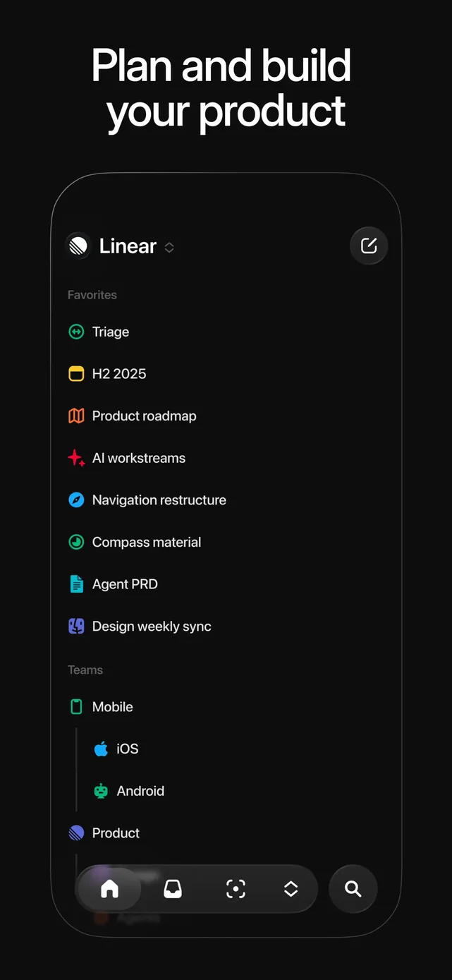 Linear Mobile App Store screenshot 1