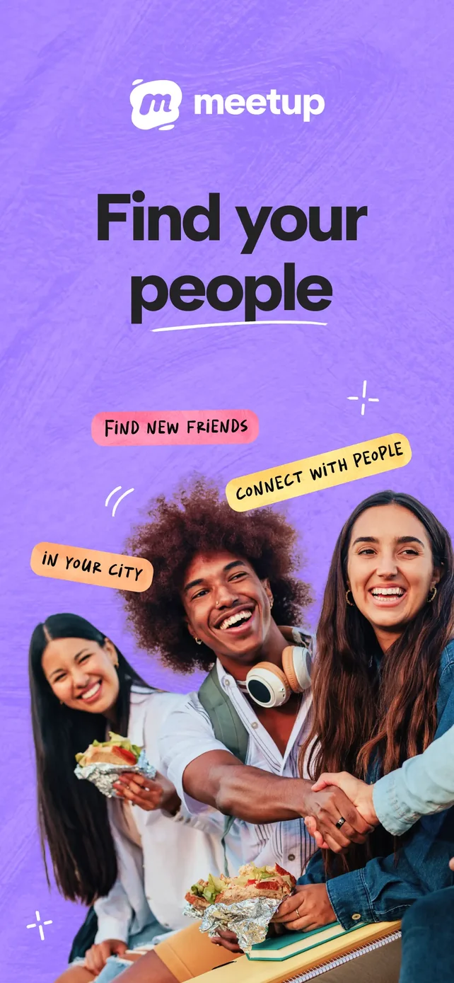 Meetup: Social Events & Groups App Store screenshot 1