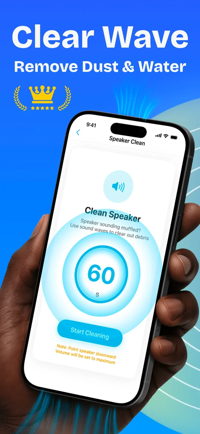 WaveGuard: Sound Clean App Store screenshot 1