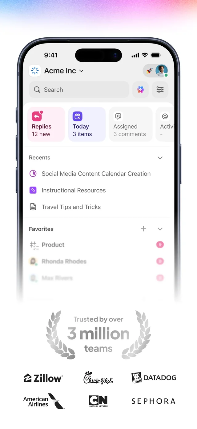 ClickUp: Tasks, Chat, Docs, AI App Store screenshot 2