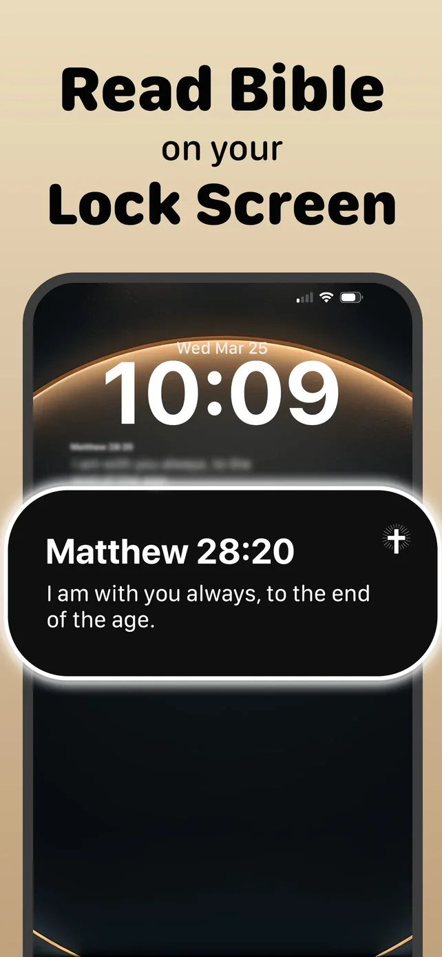 Holy Bible Widget: Daily Verse App Store screenshot 1