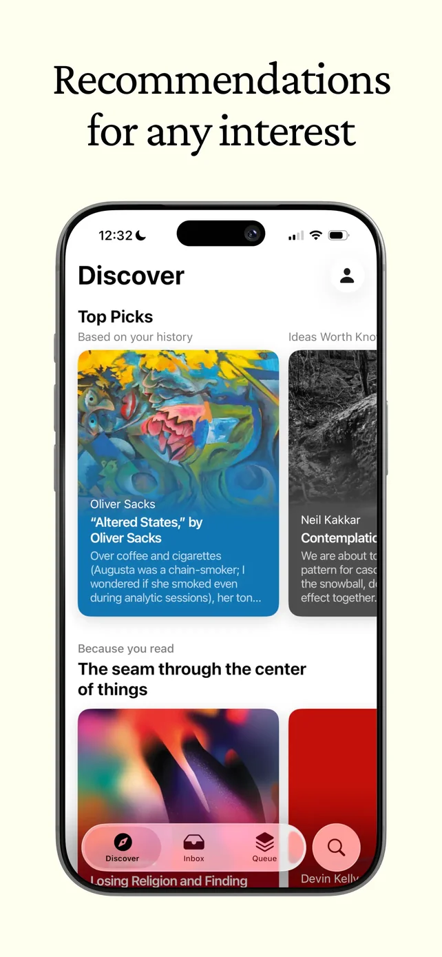Matter: Reading App App Store screenshot 4