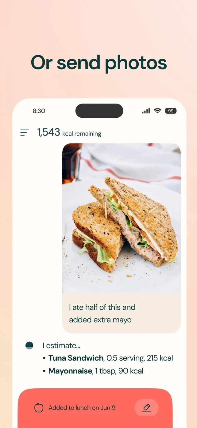 Welling AI Food & Health Coach App Store screenshot 3