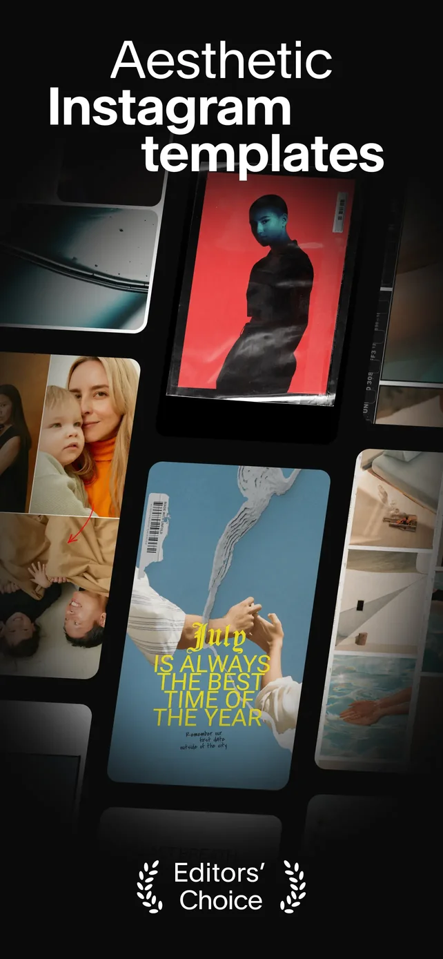 Unfold: Reels & Story Maker App Store screenshot 1
