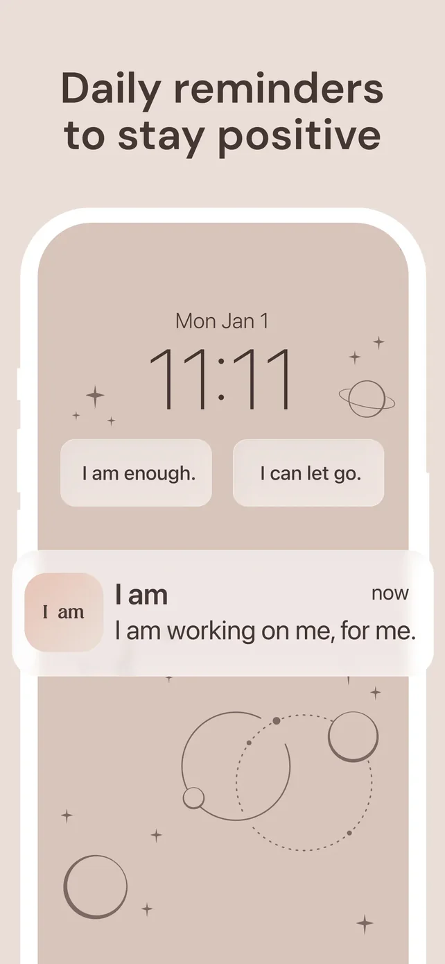 I am - Daily Affirmations App Store screenshot 1