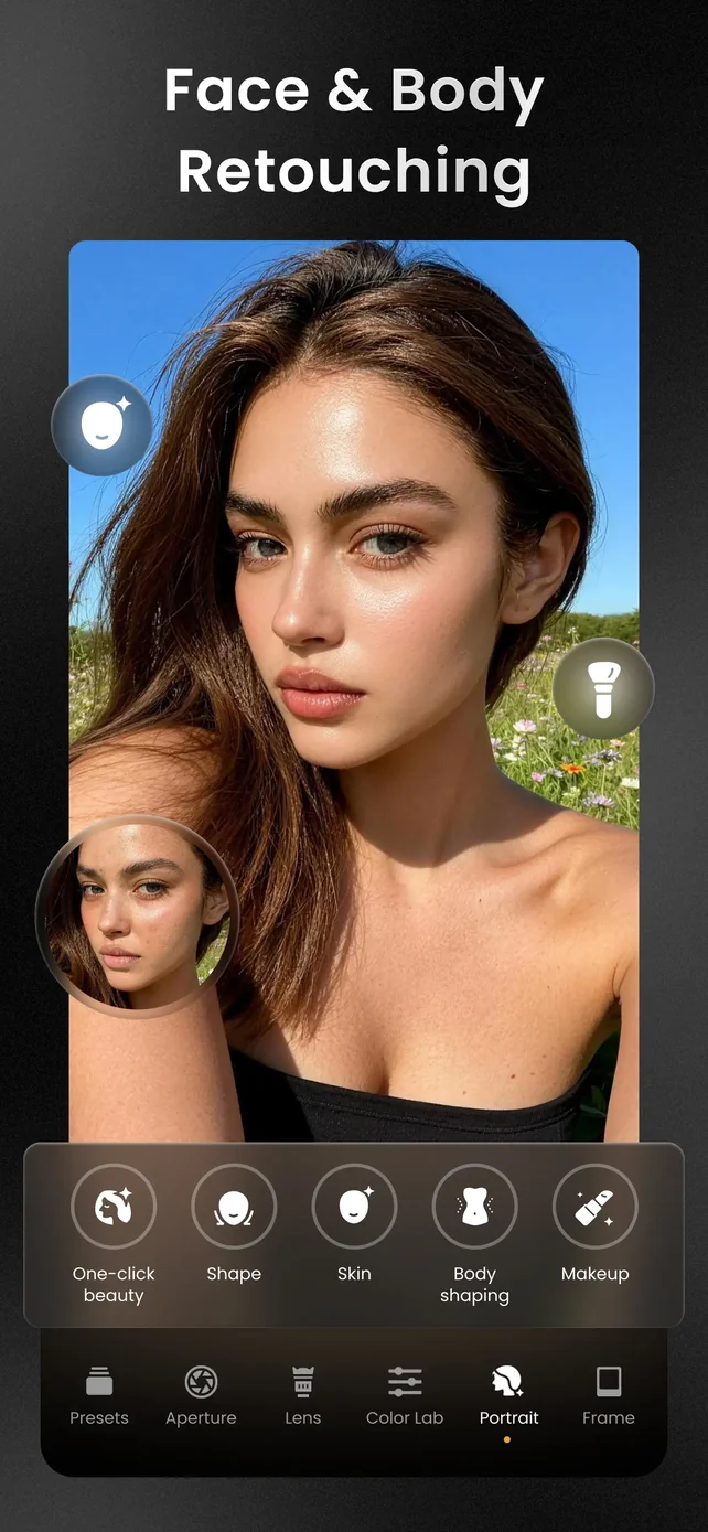 ReLens-DSLR Beauty Focus Cam App Store screenshot 3