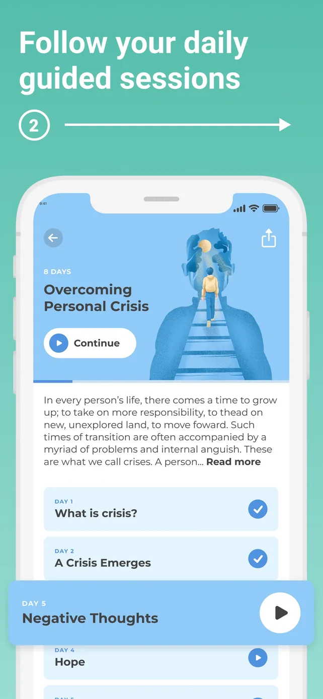 UpLife: CBT Therapy, Self Care App Store screenshot 4